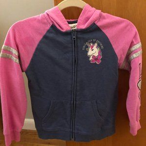 JoJo Siwa Lightweight full-zip hoody.  Bow on hood.  Super cute. Size 10-12.